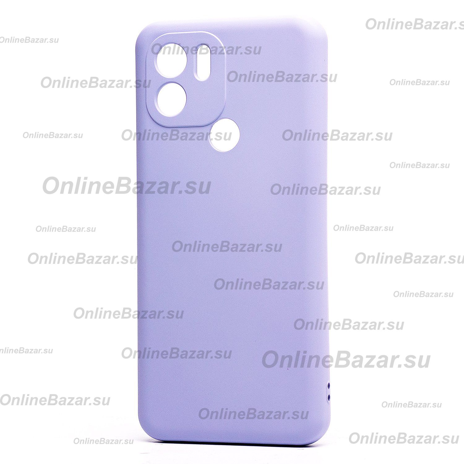 Чехол для Redmi A1 силиконовый Soft Touch 4 <светло-фиолетовый> ― OnlineBazar.su