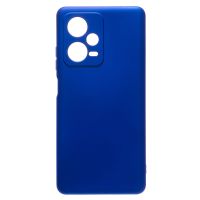 Чехол для Xiaomi Redmi Note 12 Pro 5G силиконовый Soft Touch 4 <синий> ― OnlineBazar.su