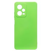 Чехол для Xiaomi Redmi Note 12 Pro 5G силиконовый Soft Touch 4 <зеленый> ― OnlineBazar.su