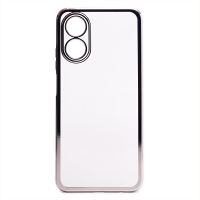 Чехол для Oppo A17k силиконовый ультратонкий Pilot <серебристый> ― OnlineBazar.su