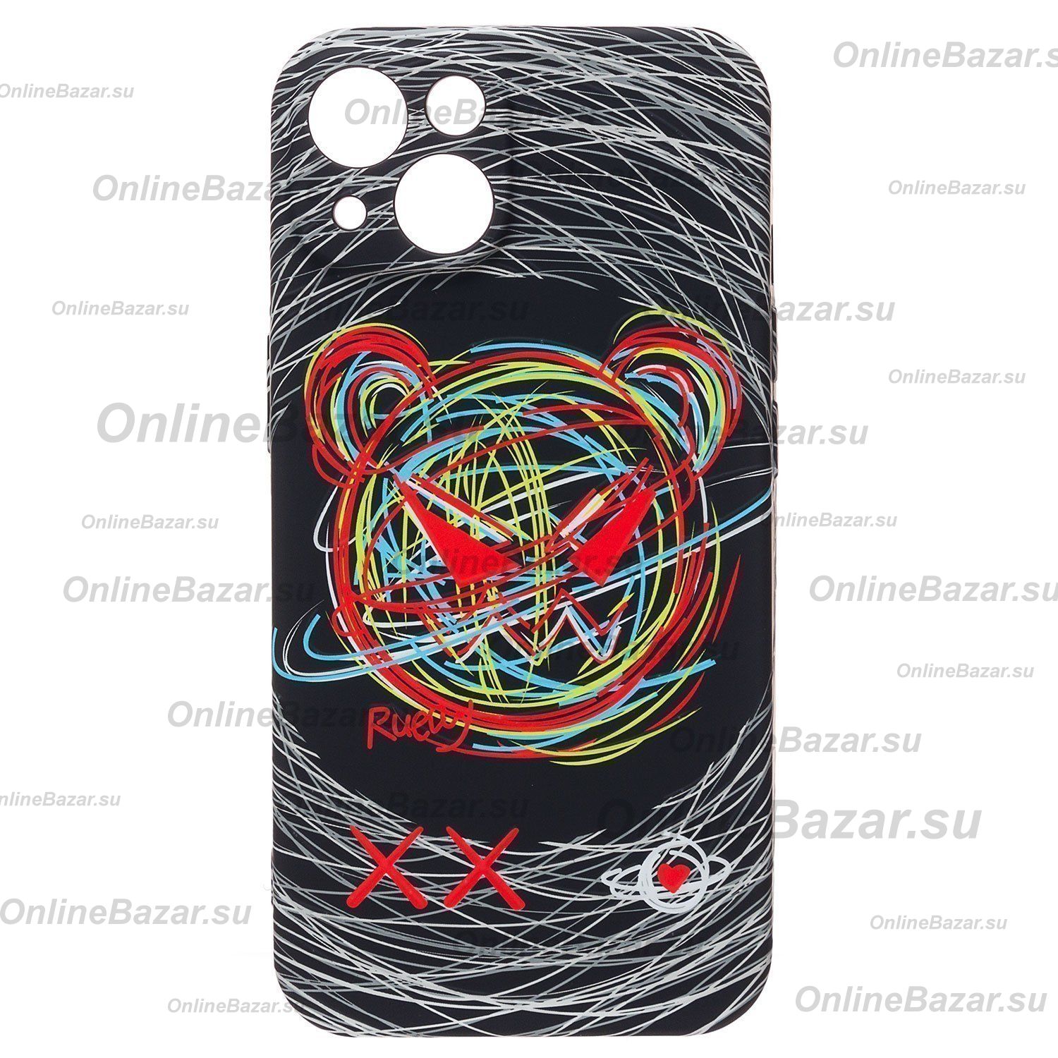 Чехол для Apple iPhone 14 Plus Luxo силиконовый (рис. 103) ― OnlineBazar.su