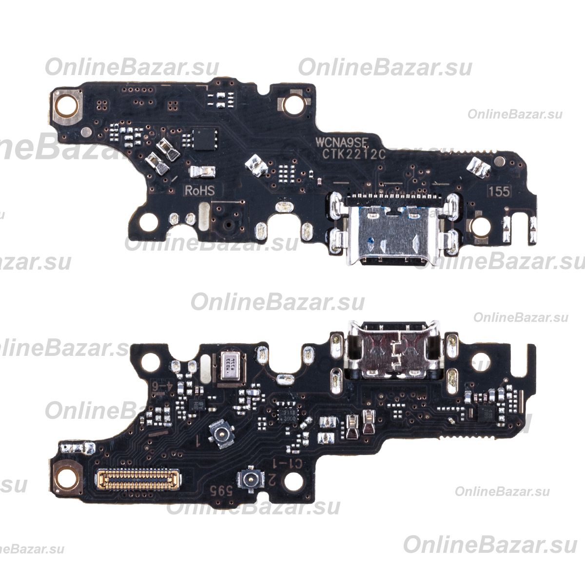 Плата нижняя для Huawei JLN-LX1 на системный разъем и микрофон ― OnlineBazar.su