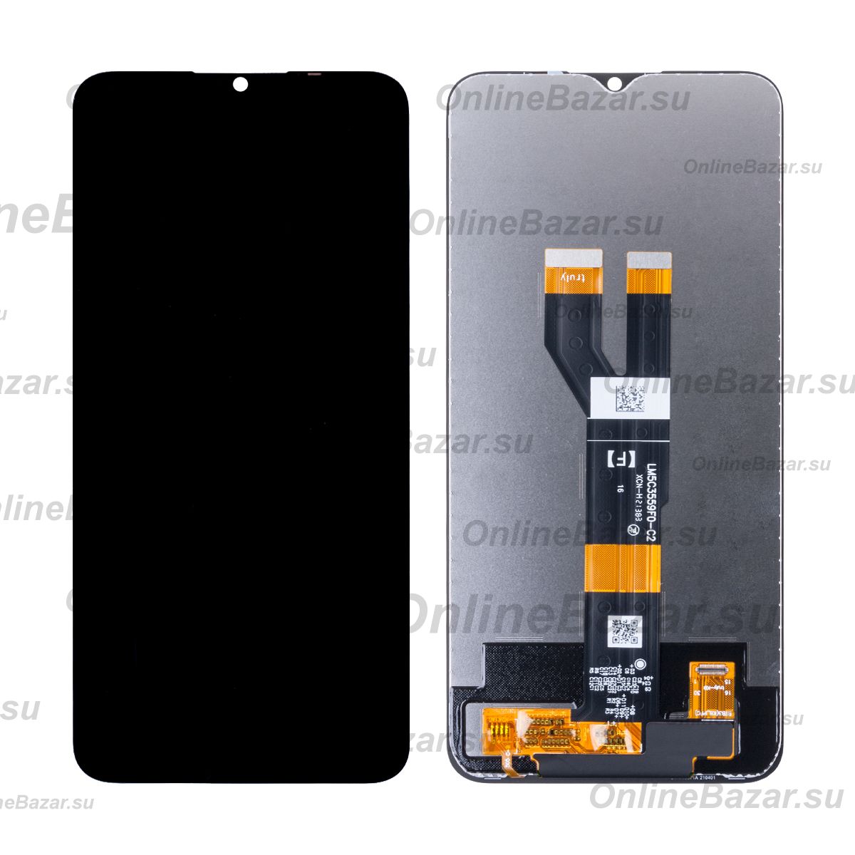 Дисплей для Realme RMX3063 в сборе с тачскрином <черный> (оригинал) ― OnlineBazar.su