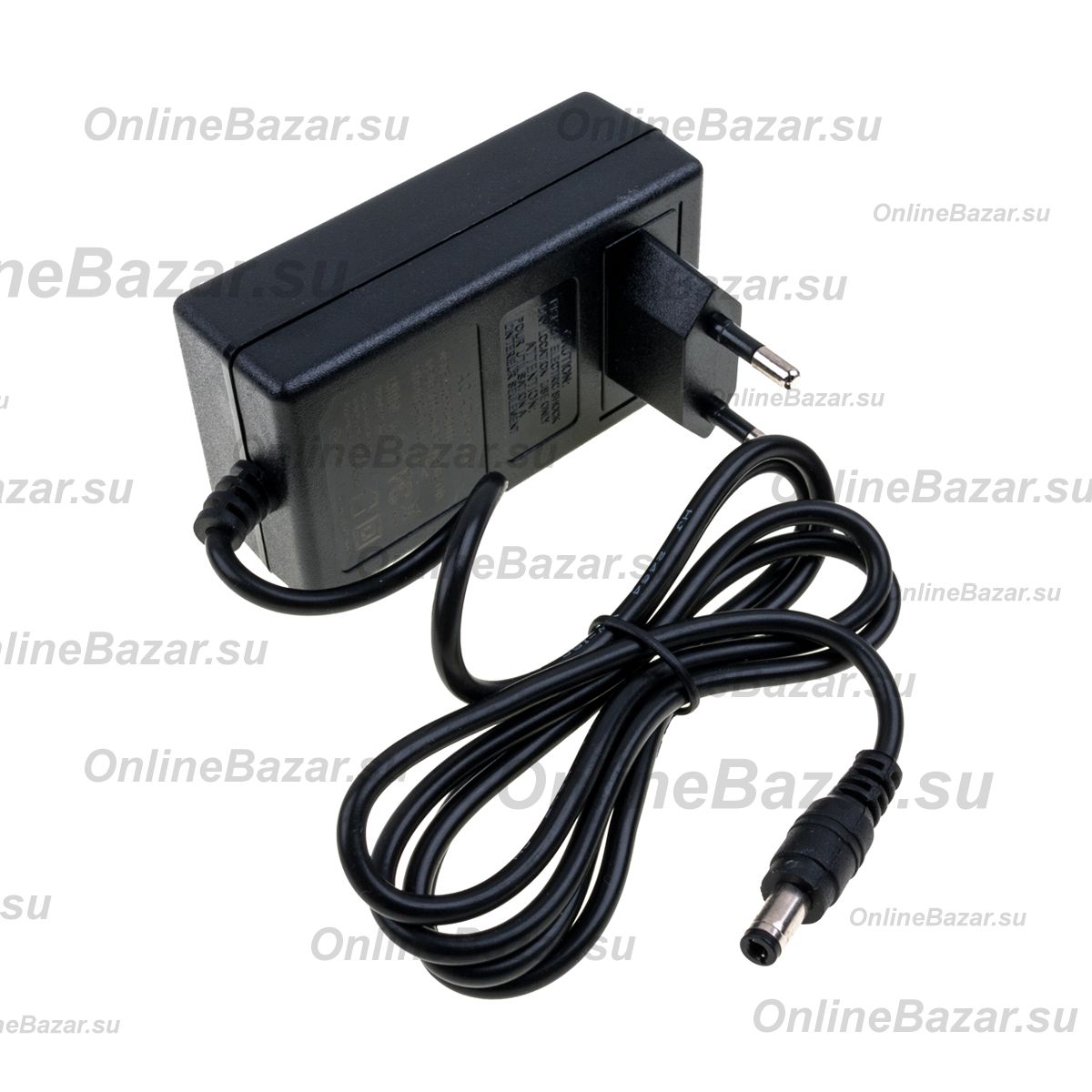 Блок питания (24V/2A/штекер 5.5*2.5) <черный>  ― OnlineBazar.su