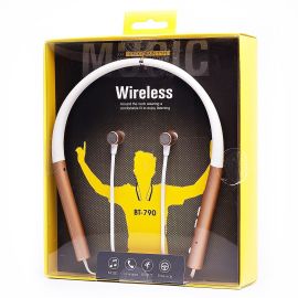 Беспроводные bluetooth наушники BT-790 <золотой>