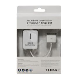 Card reader Apple iPhone 2G Connection Kit BY-006 <белый>